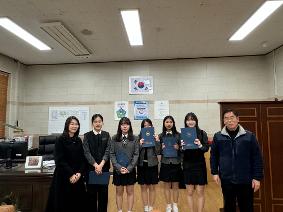 2024학년도 신입생 장학증서 수여